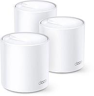 Бесшовный Mesh роутер TP-LINK Deco X20 (3-PACK), AX1800, белый, 3 шт. в комплекте [deco x20(3-pack)]