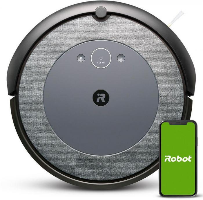 Робот-пылесос IROBOT Roomba i3, серый/черный [i315840rnd] - фото 1 - id-p200513440