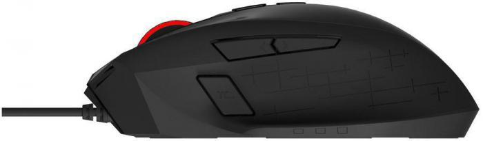Мышь Acer OMW124, игровая, оптическая, проводная, USB, черный [zl.mceee.00y] - фото 4 - id-p200515592