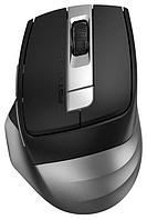 Мышь A4TECH Fstyler FB35C, оптическая, беспроводная, USB, серый и черный [fb35c smoky grey]
