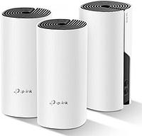 Бесшовный Mesh роутер TP-LINK Deco M4, AC1200, белый, 3 шт. в комплекте [deco m4(3-pack)]