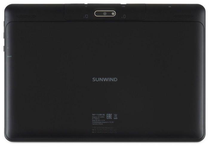 Планшет SunWind Sky 1123B 3G 10.1", 1GB, 16GB, 3G, Wi-Fi, Android 11.0 Go черный - фото 3 - id-p200514268