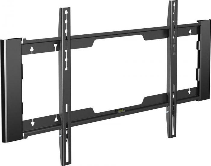 Кронштейн для телевизора Holder LCD-F6910-B, 32-70", настенный, фиксированный, черный - фото 1 - id-p200517244