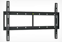 Кронштейн для телевизора Holder LCD-F6607, 42-65", настенный, фиксированный, черный [lcd-f6607-b]