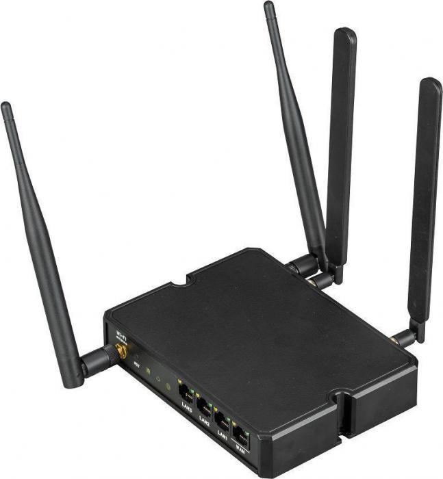 Wi-Fi роутер Триколор TR-3G/4G-router-02, N300, черный [046/91/00054231] - фото 4 - id-p200522509