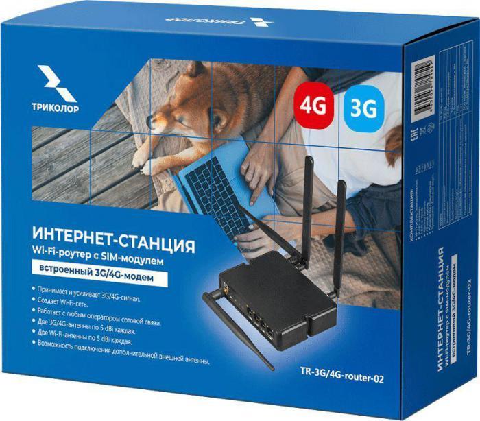 Wi-Fi роутер Триколор TR-3G/4G-router-02, N300, черный [046/91/00054231] - фото 7 - id-p200522509