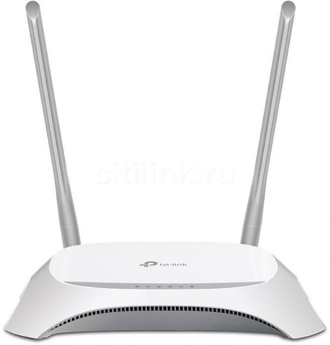 Wi-Fi роутер TP-LINK TL-WR842N, N300, белый - фото 1 - id-p200522522