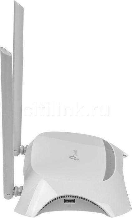 Wi-Fi роутер TP-LINK TL-WR842N, N300, белый - фото 6 - id-p200522522