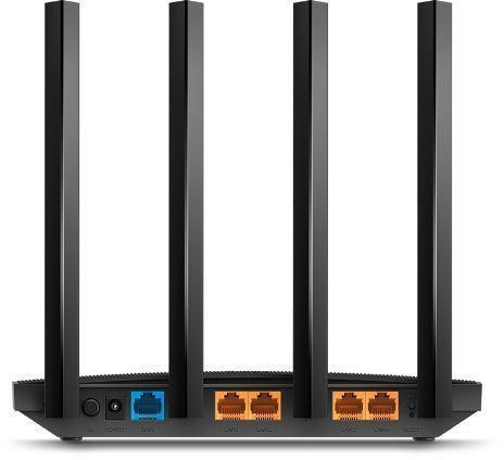 Wi-Fi роутер TP-LINK Archer C6, AC1300, черный - фото 3 - id-p200522535