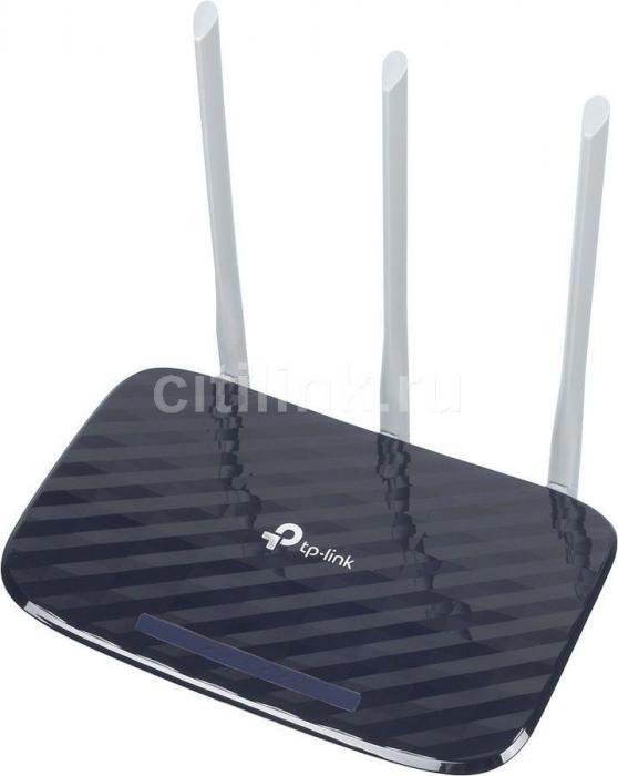 Wi-Fi роутер TP-LINK Archer C20, AC750, синий - фото 1 - id-p200522539