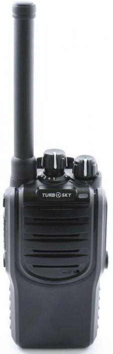 Рация Turbosky T4 16кан. до 12км компл.:1шт аккум. черный (13447)
