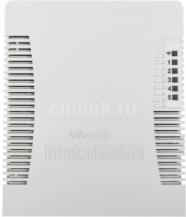 Wi-Fi роутер MIKROTIK RB951UI-2HND, N300, белый - фото 6 - id-p200522561