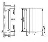 Радиатор биметаллический ROYAL THERMO PianoForte 500 Bianco Traffico, 500мм х 4 секций, боковое [нс-1176325], фото 4