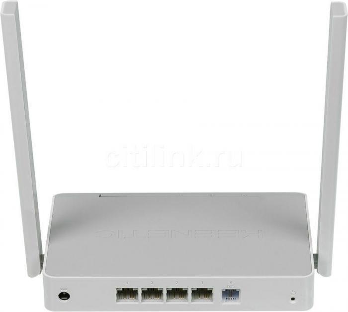 Wi-Fi роутер KEENETIC DSL, N300, VDSL2/ADSL2+, белый [kn-2010] - фото 4 - id-p200522578