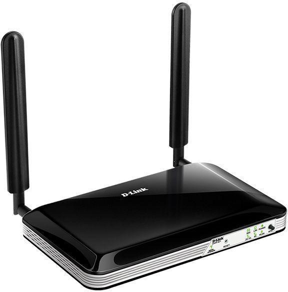 Wi-Fi роутер D-Link DWR-921, N300, черный - фото 2 - id-p200522585