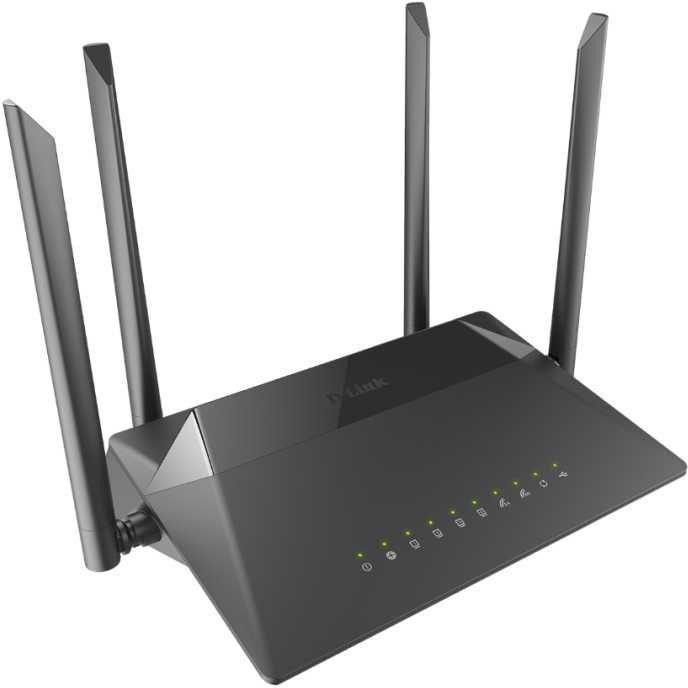 Wi-Fi роутер D-Link DIR-825/RU/R, AC1200, черный - фото 5 - id-p200522593