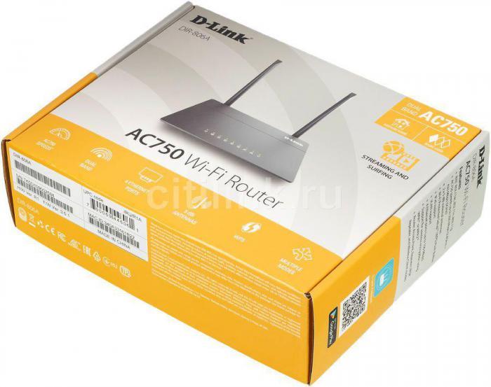Wi-Fi роутер D-Link DIR-806A/RU, AC750, черный - фото 3 - id-p200522597