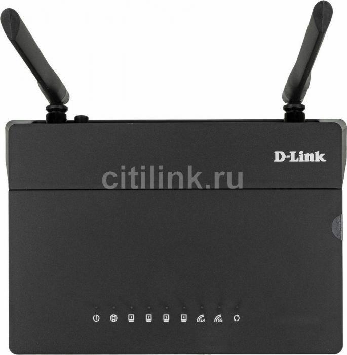 Wi-Fi роутер D-Link DIR-806A/RU, AC750, черный - фото 5 - id-p200522597