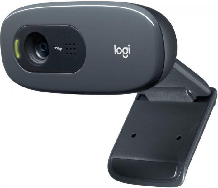 Web-камера Logitech HD Webcam C270, черный [960-001063/960-000584] - фото 1 - id-p200522620