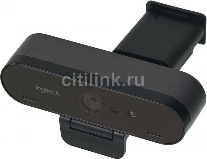 Web-камера Logitech Brio, черный/оранжевый [960-001106] - фото 1 - id-p200522625