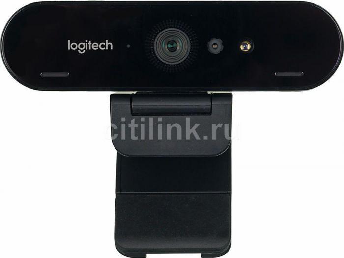 Web-камера Logitech Brio, черный/оранжевый [960-001106] - фото 5 - id-p200522625