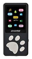 MP3 плеер DIGMA S4 flash 8ГБ черный/серый