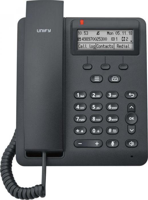 IP телефон Unified Communications OpenScape CP100 [l30250-f600-c434] - фото 2 - id-p200522720