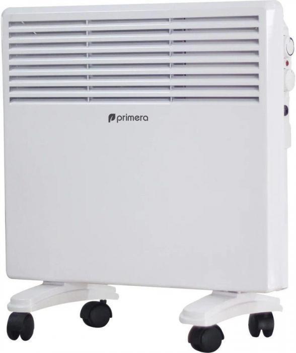 Конвектор PRIMERA PHP-1000-MXB, 1000Вт, с терморегулятором, белый