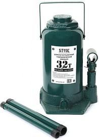 Домкрат гидравлический STVOL SDB32470 бутылочный, 32т