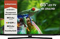 65" Телевизор GRUNDIG 65GGU8960, 4K Ultra HD, черный, СМАРТ ТВ, Android