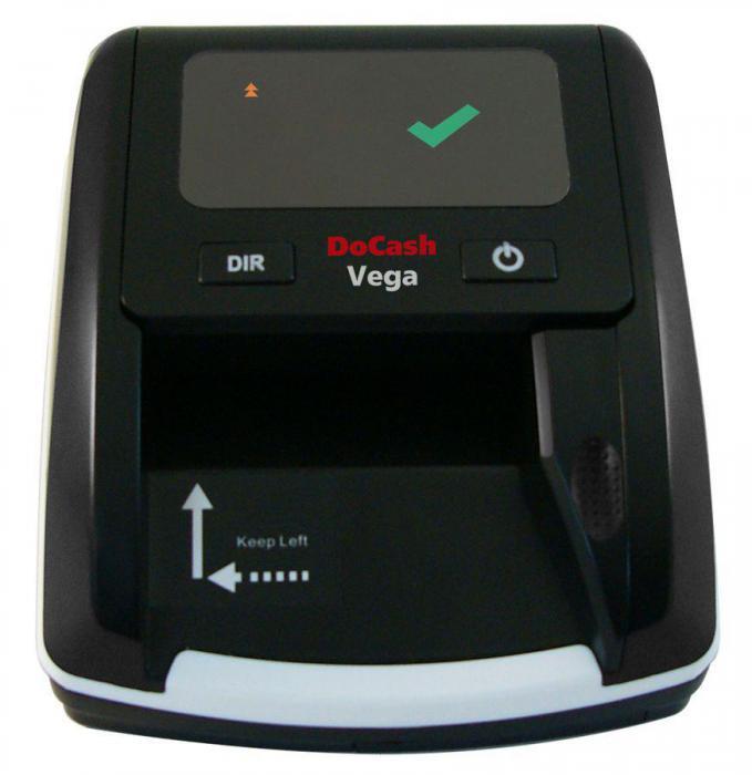 Детектор банкнот DoCash Vega T автоматический рубли АКБ - фото 1 - id-p200519537