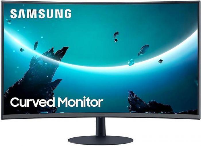 Монитор Samsung C32T550FDR 31.5", темно-серый [lc32t550fdrxen]