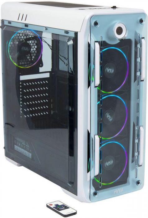 Корпус ATX HIPER OW, Midi-Tower, без БП, белый