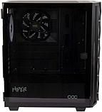 Корпус ATX HIPER DCB, Midi-Tower, без БП, черный, фото 6