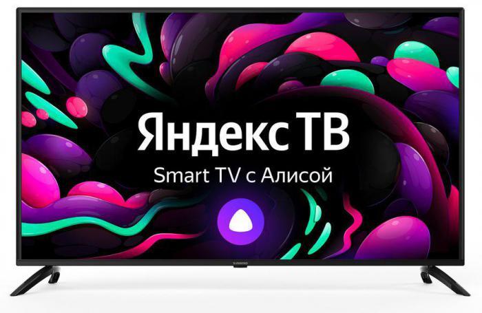 50" Телевизор SunWind SUN-LED50XU400, 4K Ultra HD, черный, СМАРТ ТВ, YaOS - фото 1 - id-p200522809