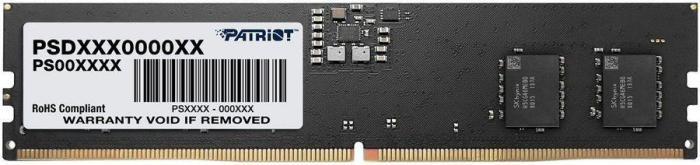 Оперативная память Patriot Signature PSD58G520041 DDR5 - 8ГБ 5200, DIMM, ECC, Ret