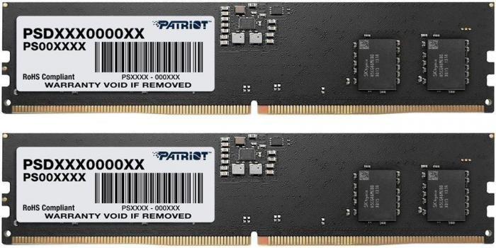 Оперативная память Patriot Signature PSD532G4800K DDR5 - 2x 16ГБ 4800, DIMM, Ret