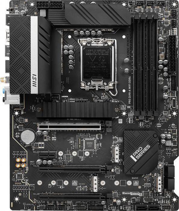 Материнская плата MSI PRO Z690-A WIFI DDR4, LGA 1700, Intel Z690, ATX, Ret