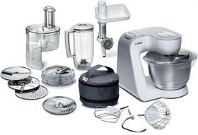 Кухонная машина Bosch Mum5 MUM58252RU, белый / серебристый