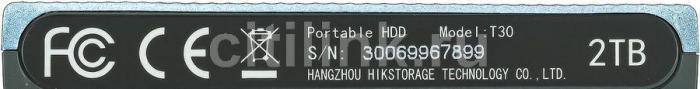 Внешний диск HDD Hikvision T30 HS-EHDD-T30 2T Blue, 2ТБ, синий - фото 5 - id-p200521239