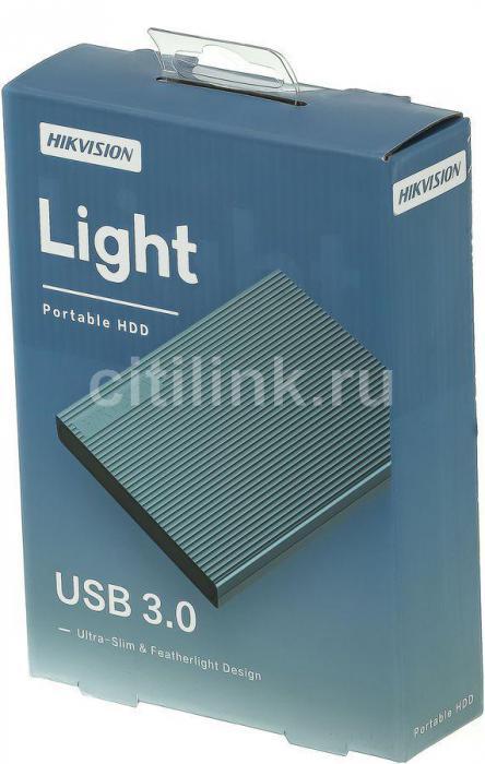 Внешний диск HDD Hikvision T30 HS-EHDD-T30 2T Blue, 2ТБ, синий - фото 9 - id-p200521239