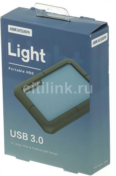 Внешний диск HDD Hikvision T30 HS-EHDD-T30 2T Blue Rubber, 2ТБ, синий - фото 9 - id-p200521240
