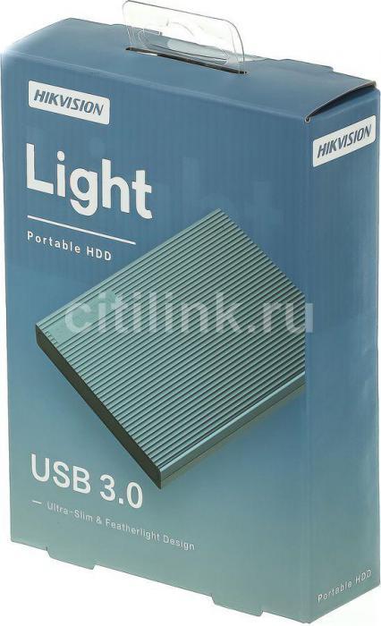 Внешний диск HDD Hikvision T30 HS-EHDD-T30 1T Blue, 1ТБ, синий - фото 9 - id-p200521243