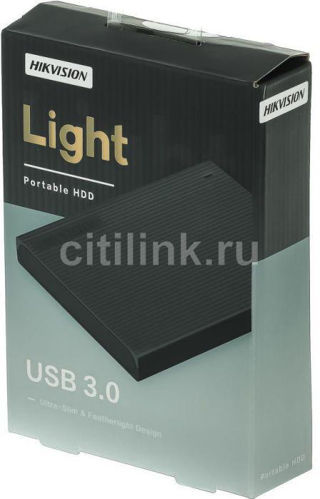 Внешний диск HDD Hikvision T30 HS-EHDD-T30 1T Black, 1ТБ, черный - фото 9 - id-p200521244