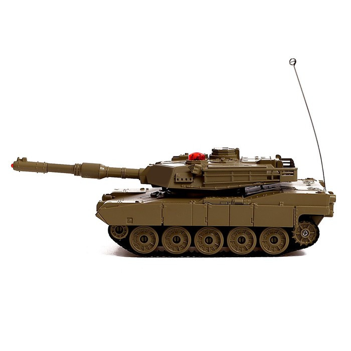 Танковый бой Т34 vs M1A2, на радиоуправлении, 2 танка, свет и звук - фото 3 - id-p201689943