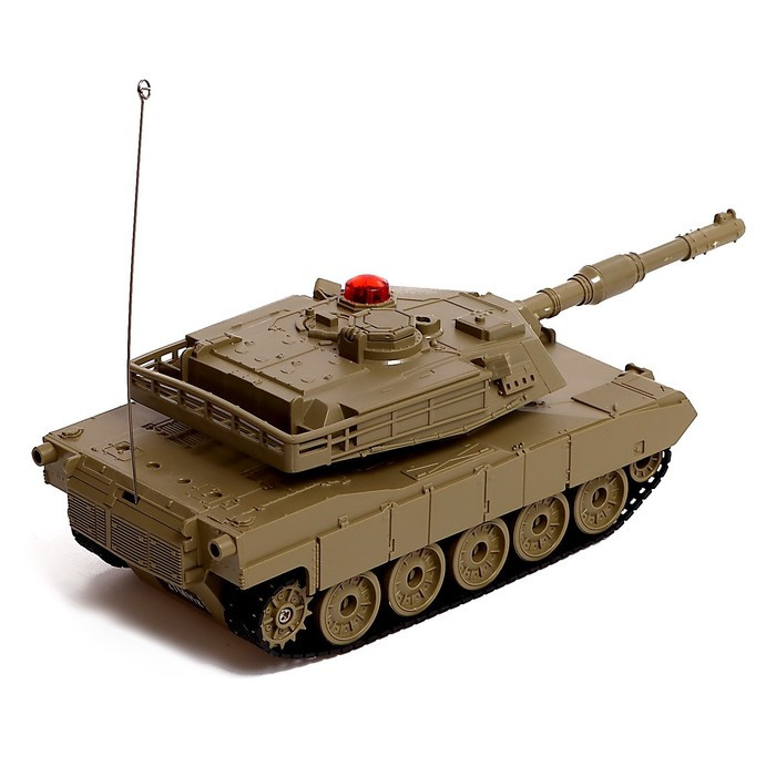 Танковый бой Т34 vs M1A2, на радиоуправлении, 2 танка, свет и звук - фото 4 - id-p201689943