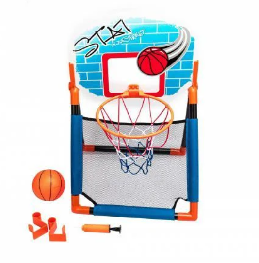 Баскетбольный щит 2 в 1 с креплением на дверь (FLOOR TO DOOR BASKETBALL SET)