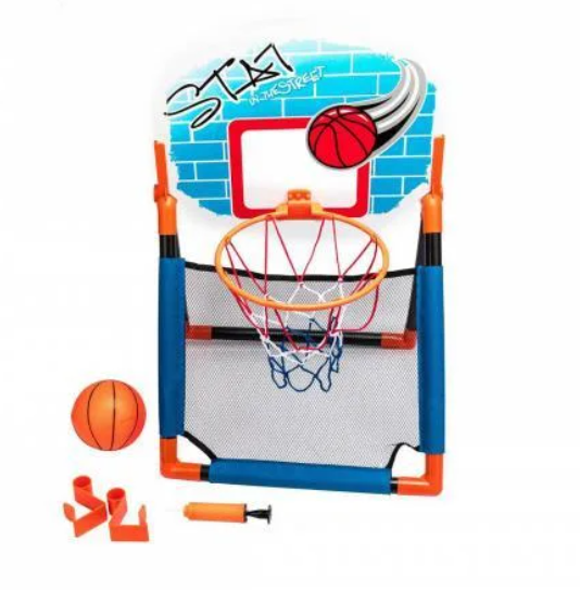Баскетбольный щит 2 в 1 с креплением на дверь (FLOOR TO DOOR BASKETBALL SET) - фото 1 - id-p201699391