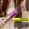 Фен Стайлер 5 в 1 для волос Dyson в кожаном кейсе | Lux Replica, фото 7