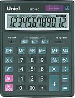 Калькулятор 12-ти разрядный Uniel UD-60 большой дисплей